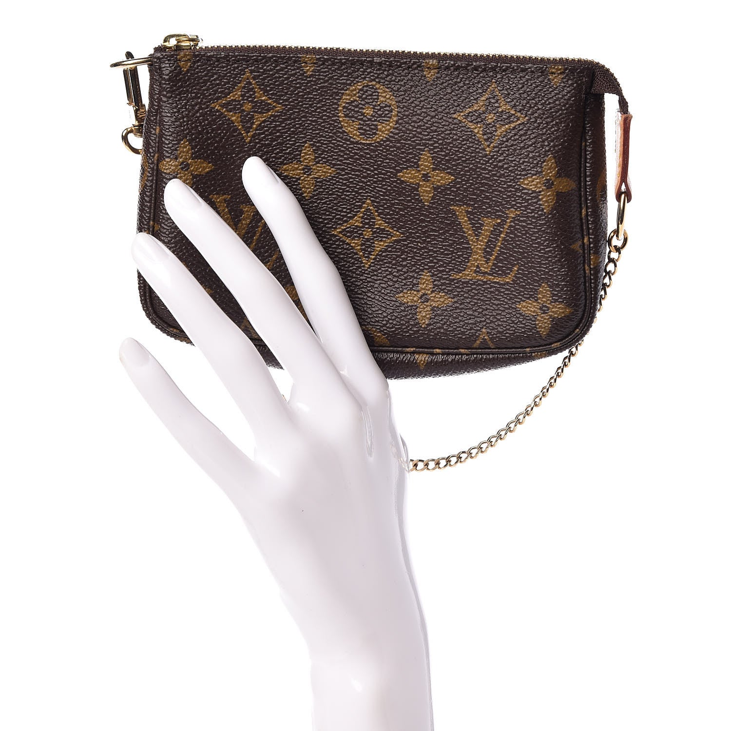 Louis Vuitton Monogram Mini Pochette Accessories 2 of 9