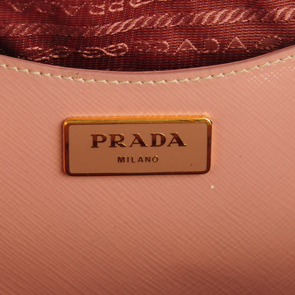 Prada Saffiano Vernice Turn Lock Tote Orchidea 7 of 9
