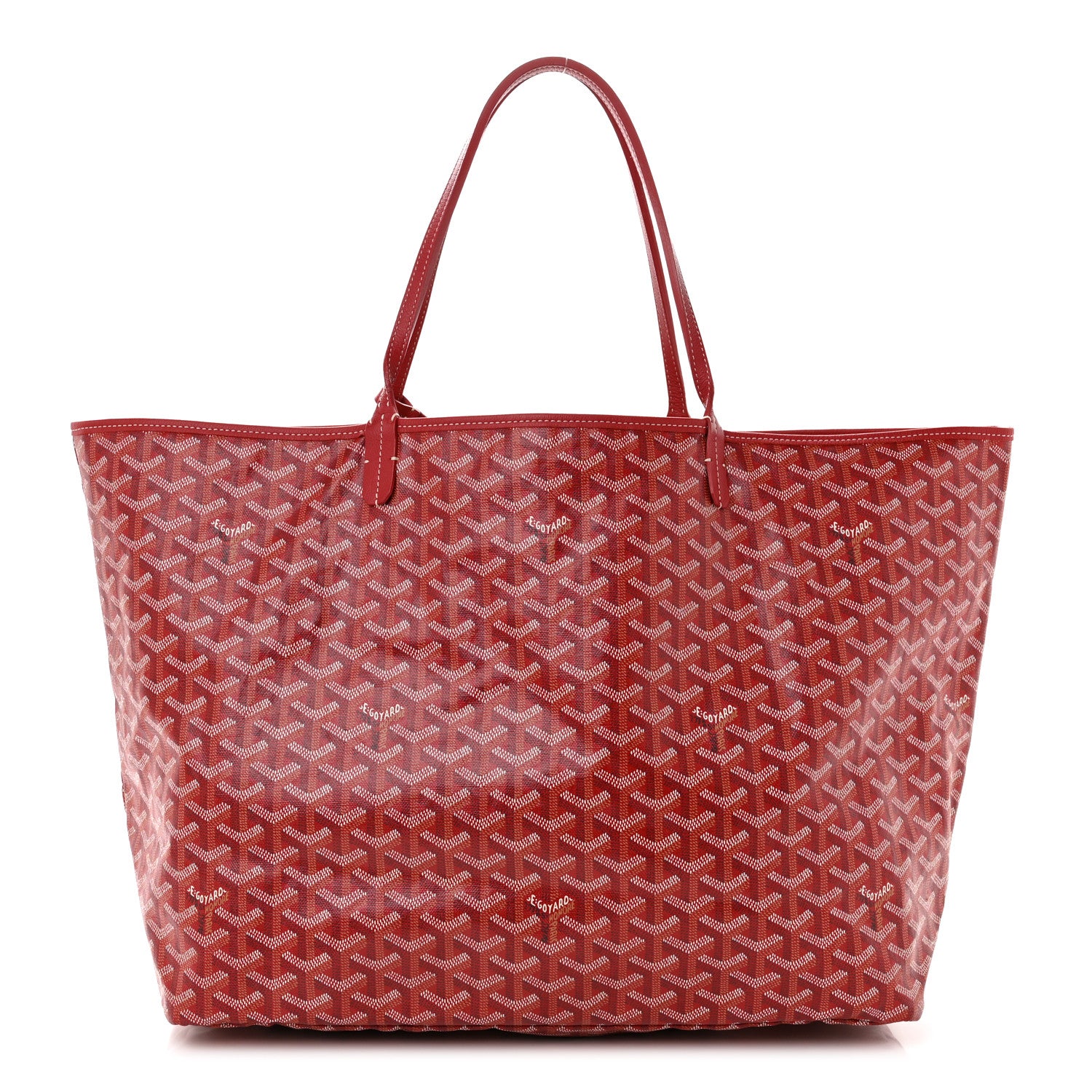 Goyard Goyardine Saint Louis GM Red 3 of 12