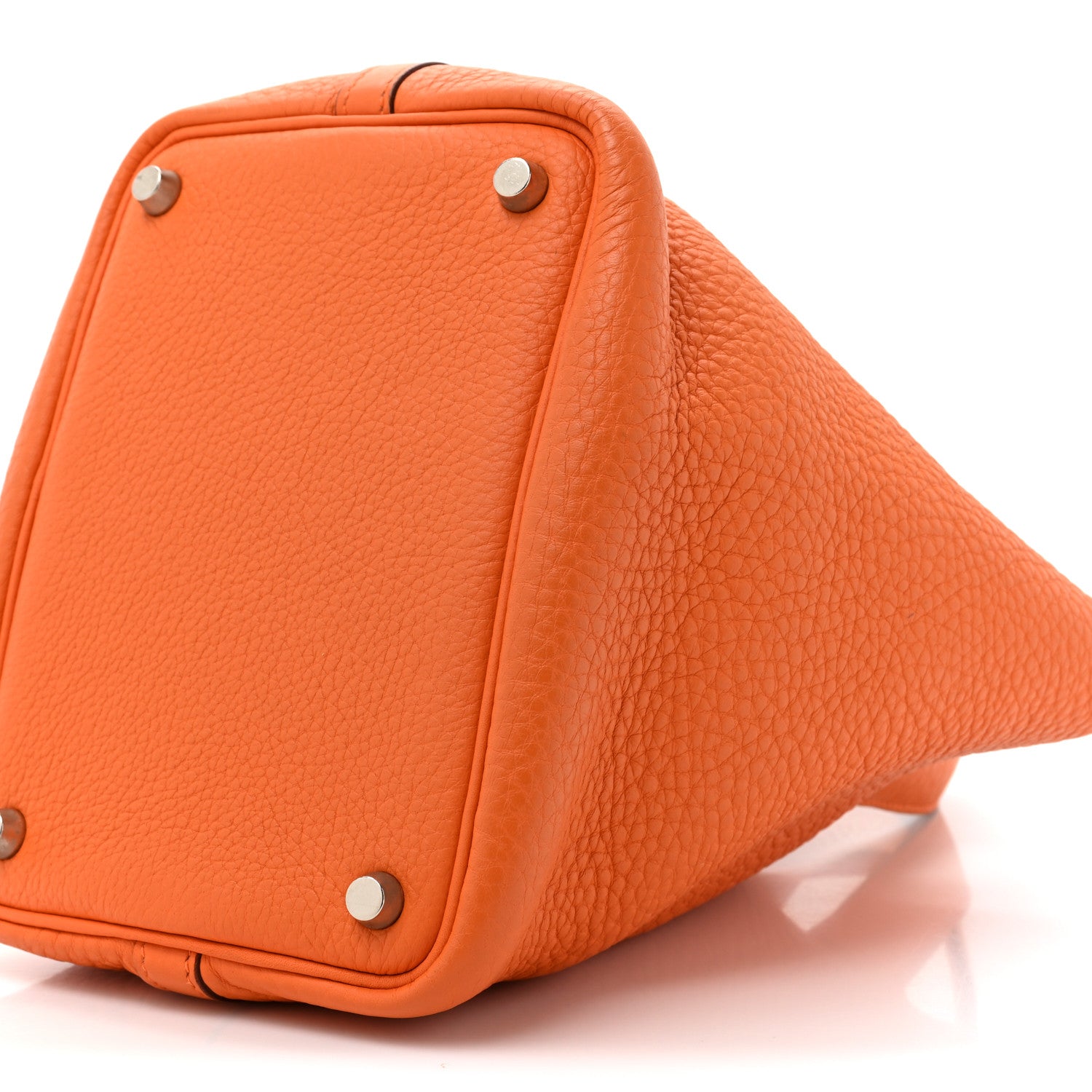 Hermes Taurillon Clemence Picotin 18 PM Orange 8 of 10