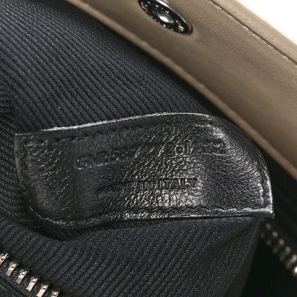Saint Laurent Vitello Large Rive Gauche Tote Sea Salt 7 of 11