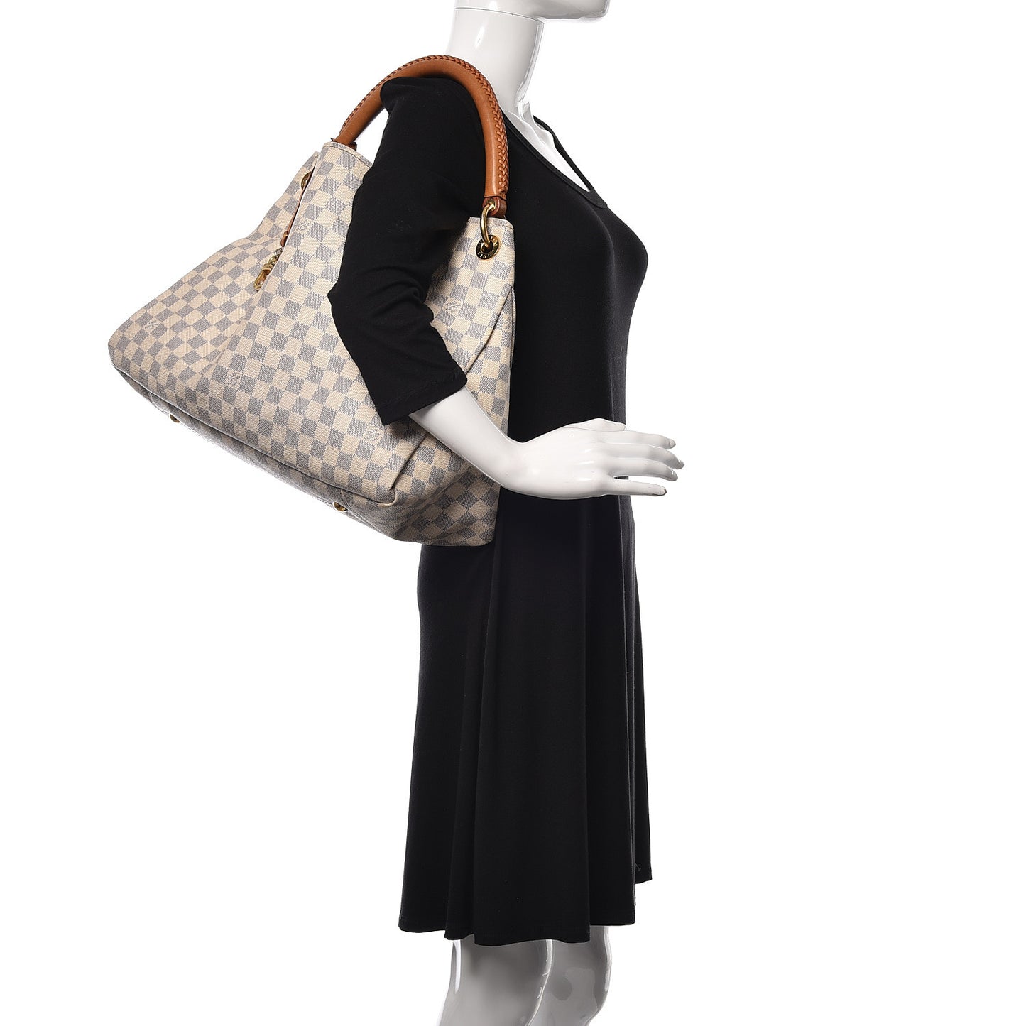 Damier Azur Artsy MM