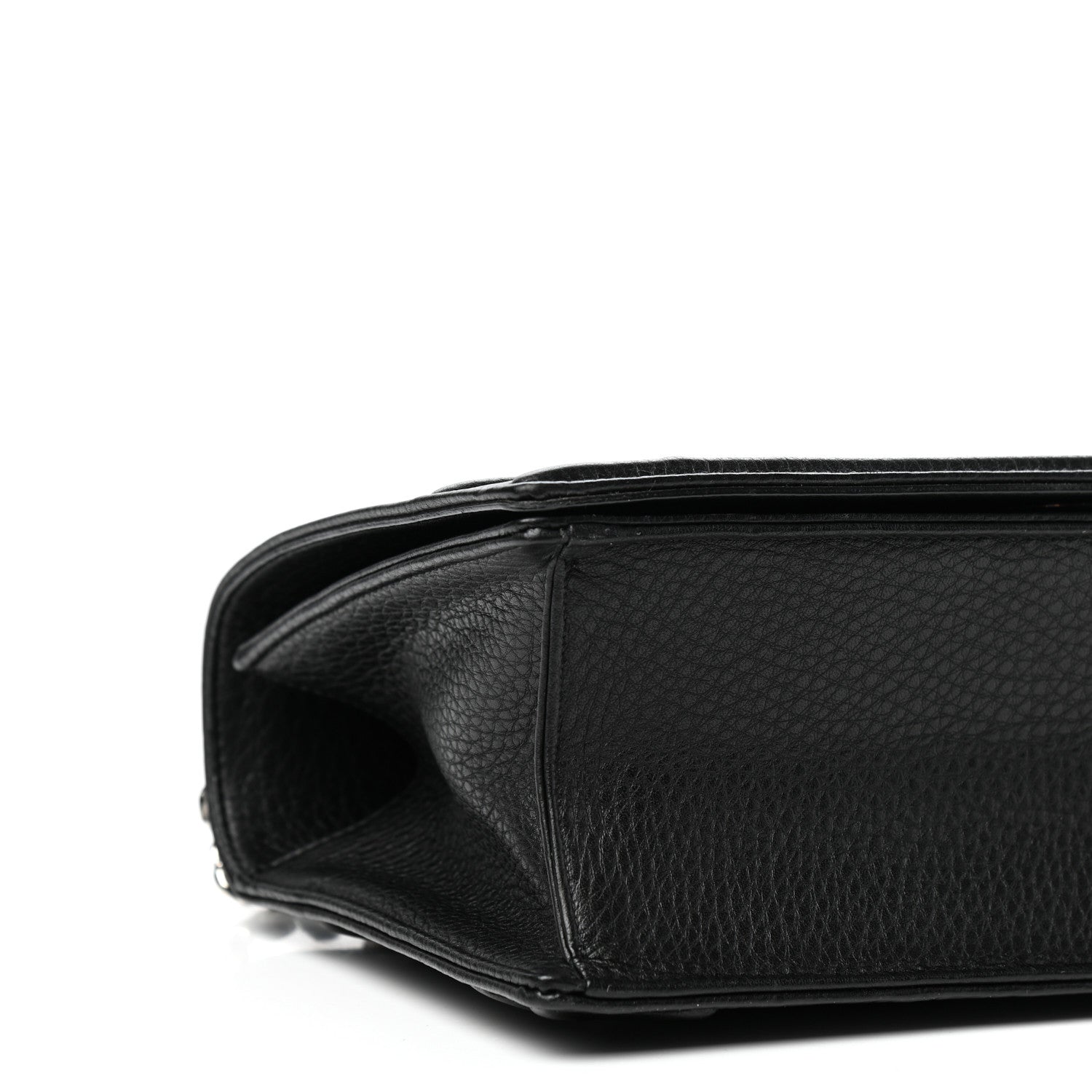 Christian Dior Grained Calfskin Medium Diorama Flap Bag Black 7 of 9