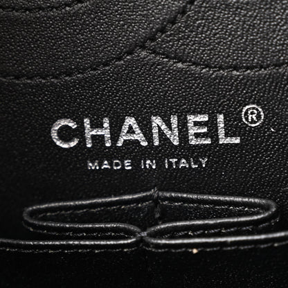 Chanel Glazed Calfskin Quilted 2.55 Reissue 226 Flap So Black 6 of 10