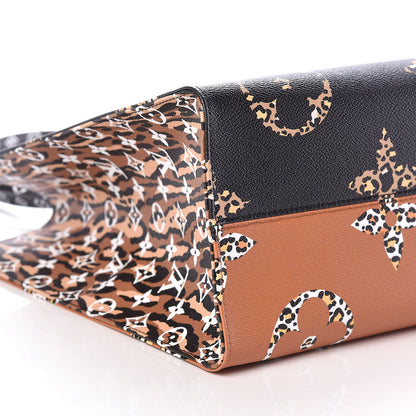 Louis Vuitton Monogram Giant Jungle Onthego GM Black 7 of 9