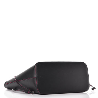 Louis Vuitton Epi Neverfull MM Black Hot Pink 6 of 16