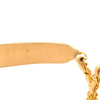 Chanel Lambskin Quilted Flap Shoulder Bag Beige 15 of 16