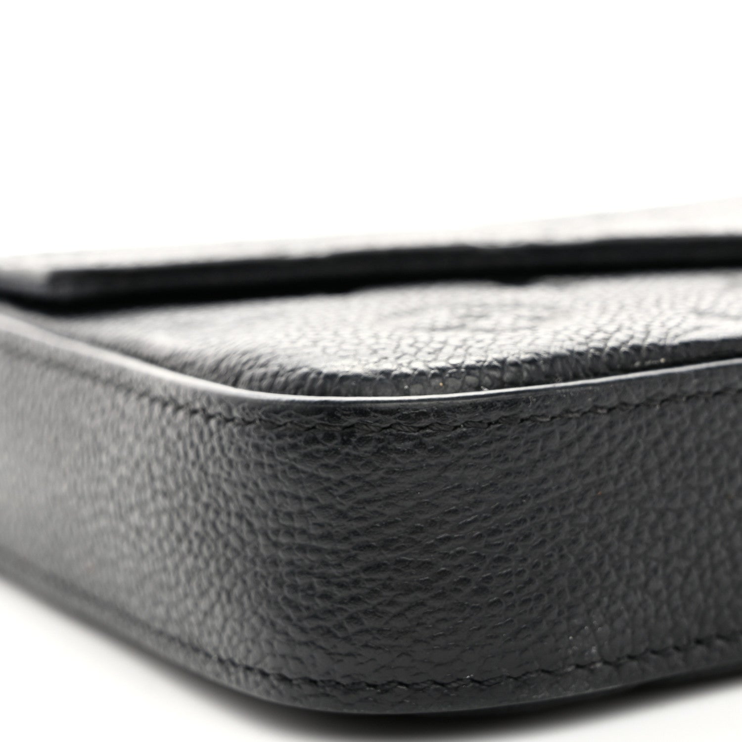 Louis Vuitton Empreinte Pochette Felicie Chain Wallet Black 10 of 11