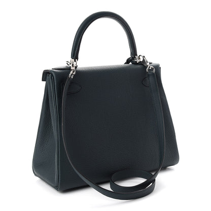 Hermes Togo Kelly Retourne 28 Vert Cypress 3 of 11
