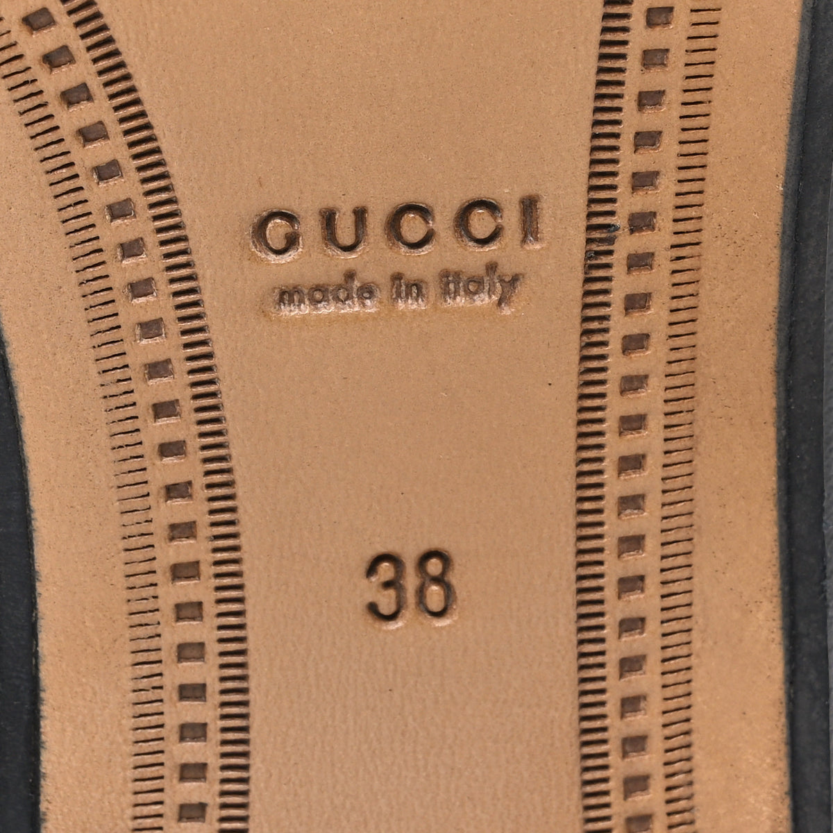 Gucci Lambskin Womens Brixton Horsebit Loafers 38 Black 8 of 11