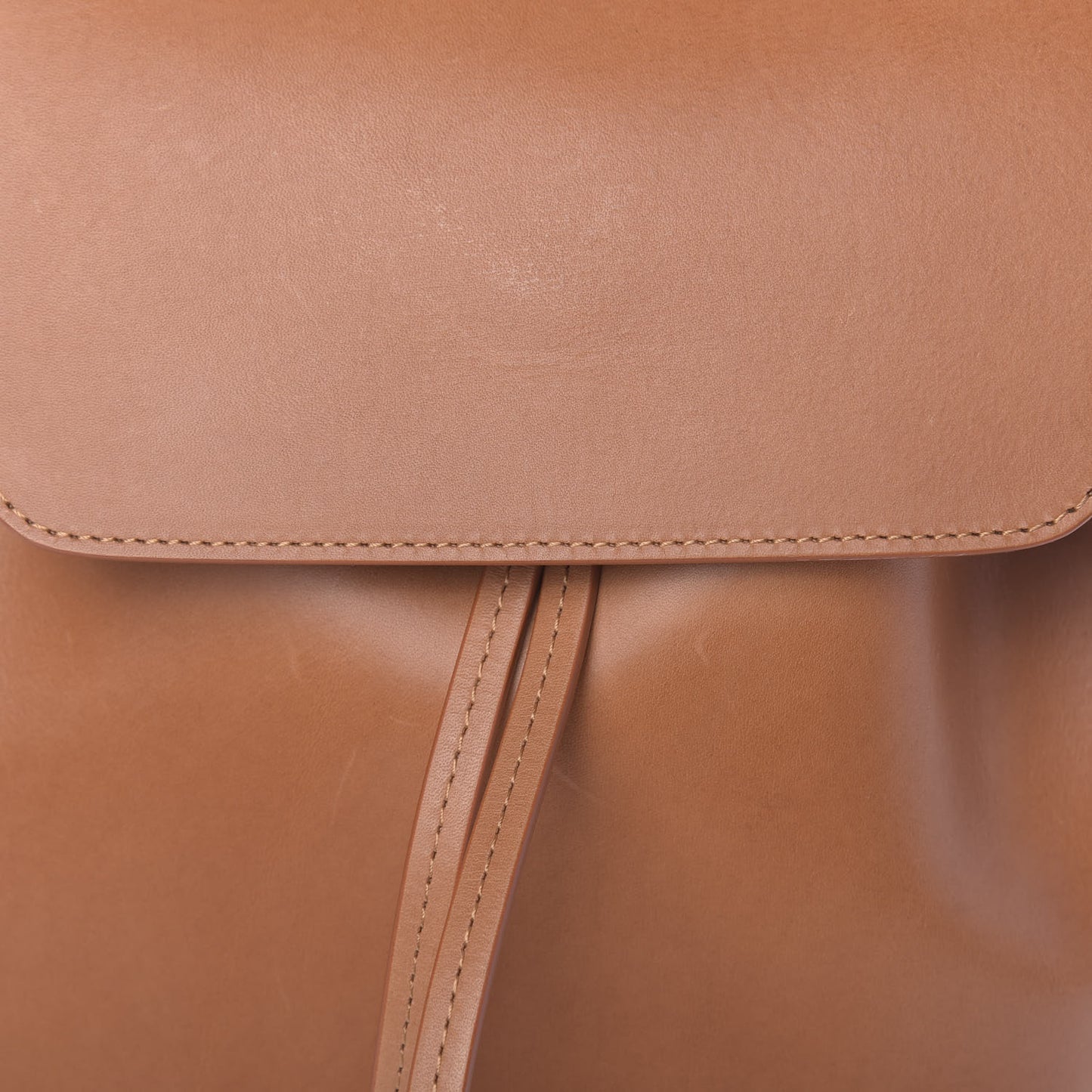 Vegetable Tanned Calfskin Mini Backpack Cammello Rosa