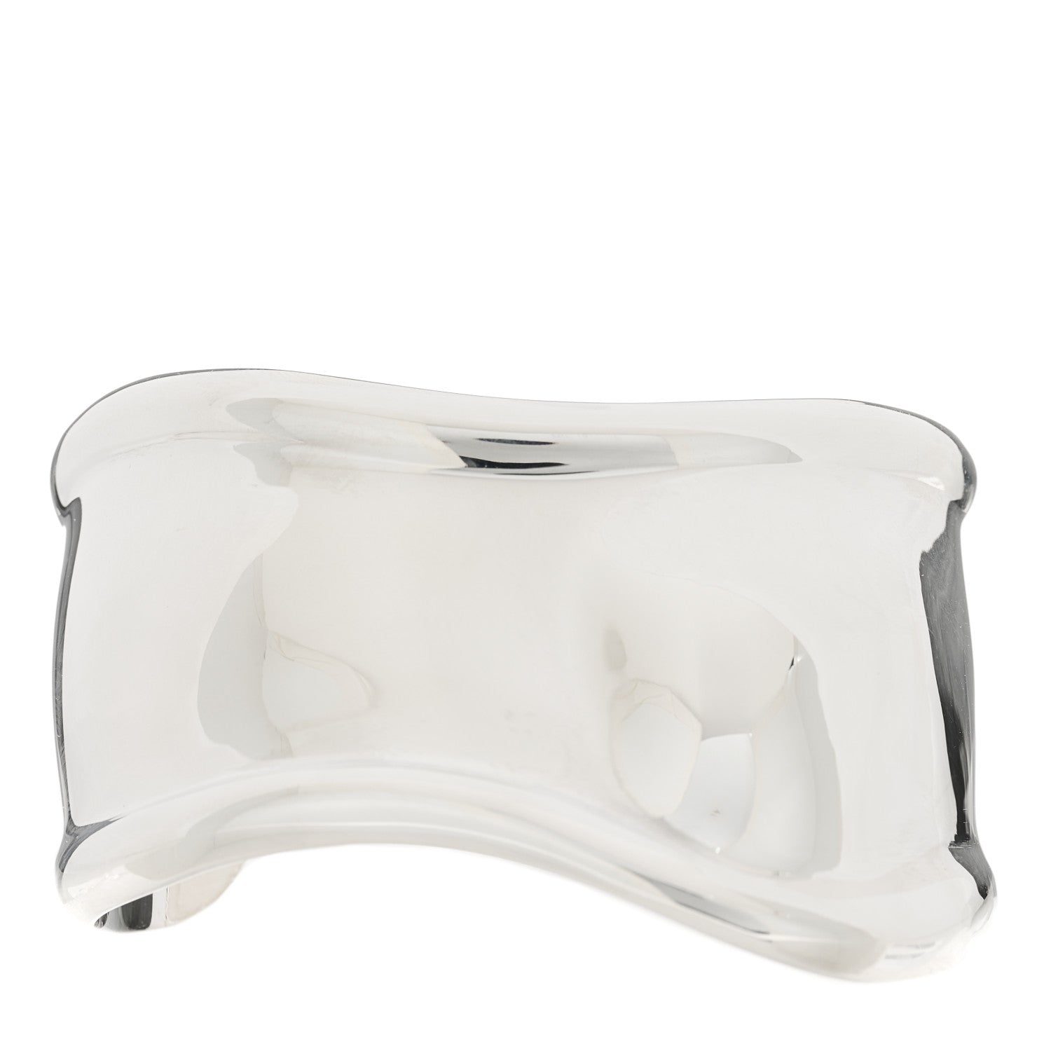 Tiffany Sterling Silver Small Elsa Peretti Left Wrist Bone Cuff Bracelet 1 of 5