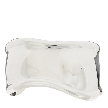 Tiffany Sterling Silver Small Elsa Peretti Left Wrist Bone Cuff Bracelet 1 of 5