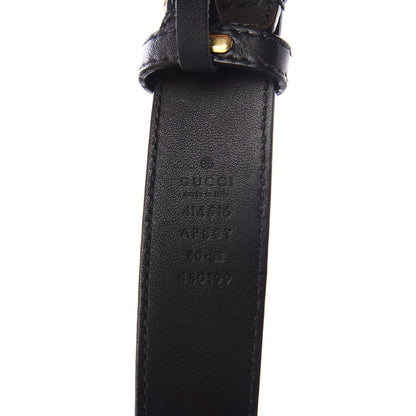 Gucci Calfskin Double G 30mm Belt 80 32 Black 5 of 5