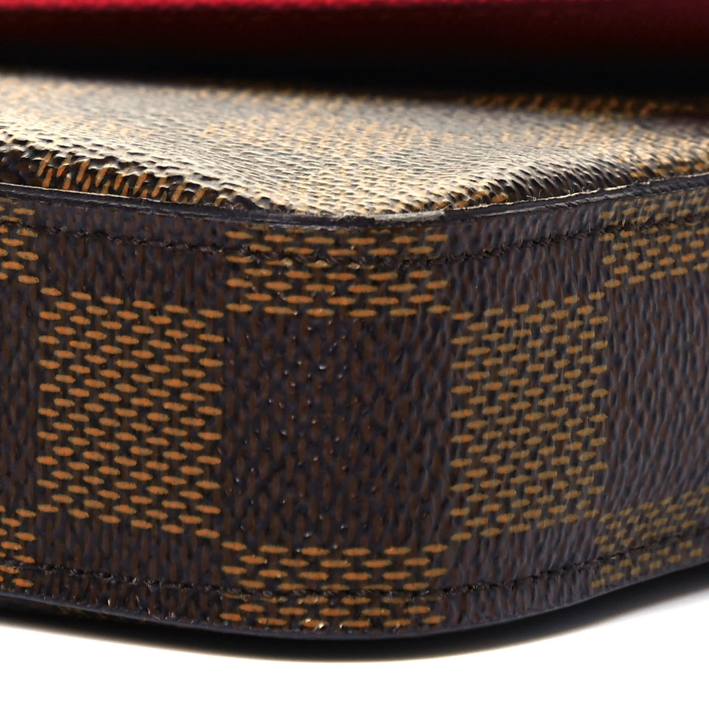 Damier Ebene Pochette Felicie Chain Wallet