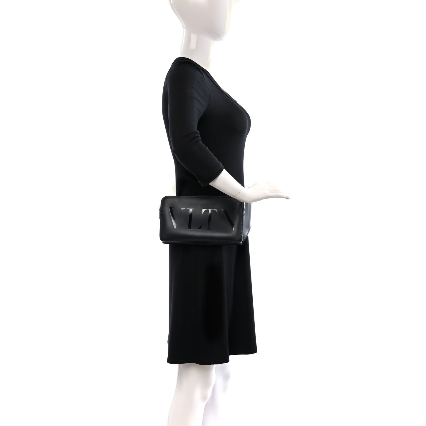 Calfskin VLTN Belt Bag Black