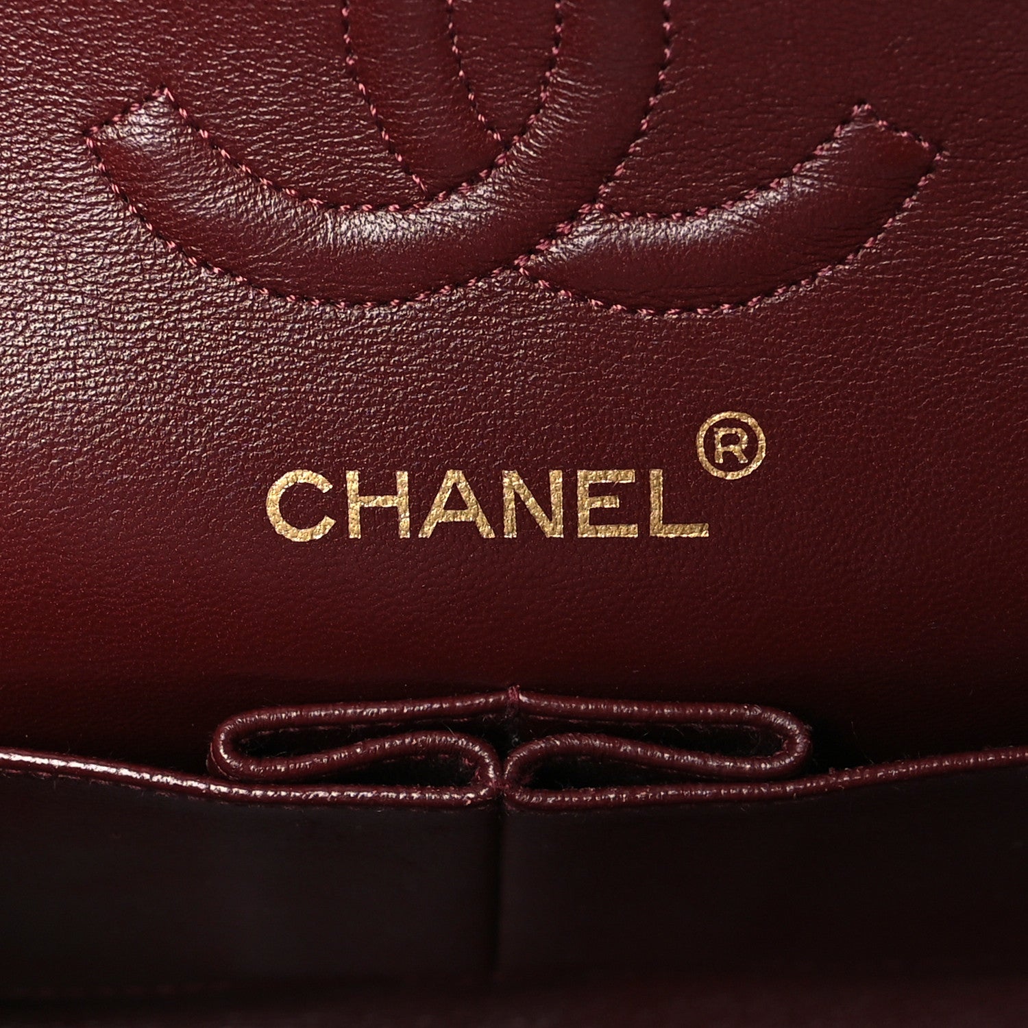 Chanel Lambskin Quilted Medium Double Flap Navy 7 of 10