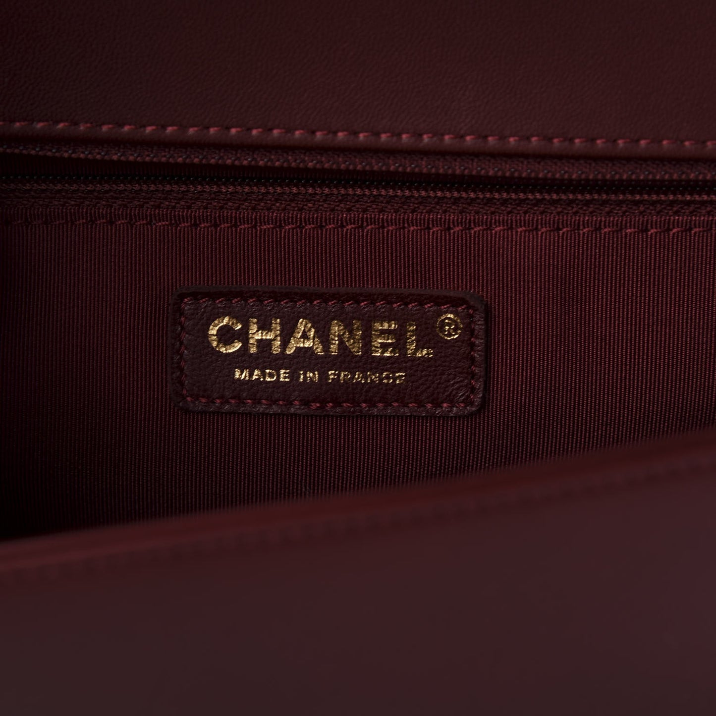 Lambskin Quilted New Medium Boy Flap Red