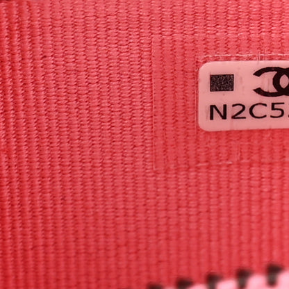 Chanel Lambskin Quilted Zip Around Coin Purse Pink 7 of 8