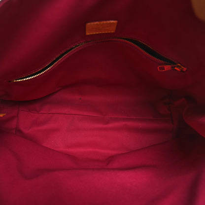 Miu Miu Goatskin Madras Top Handle Bag Bruyere 10 of 16