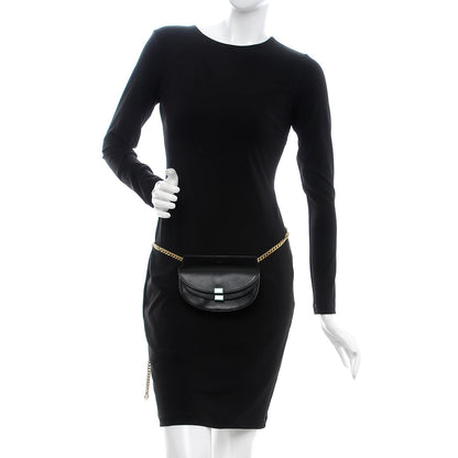 Chloe Calfskin Nano Georgia Crossbody Bag Black 3 of 13