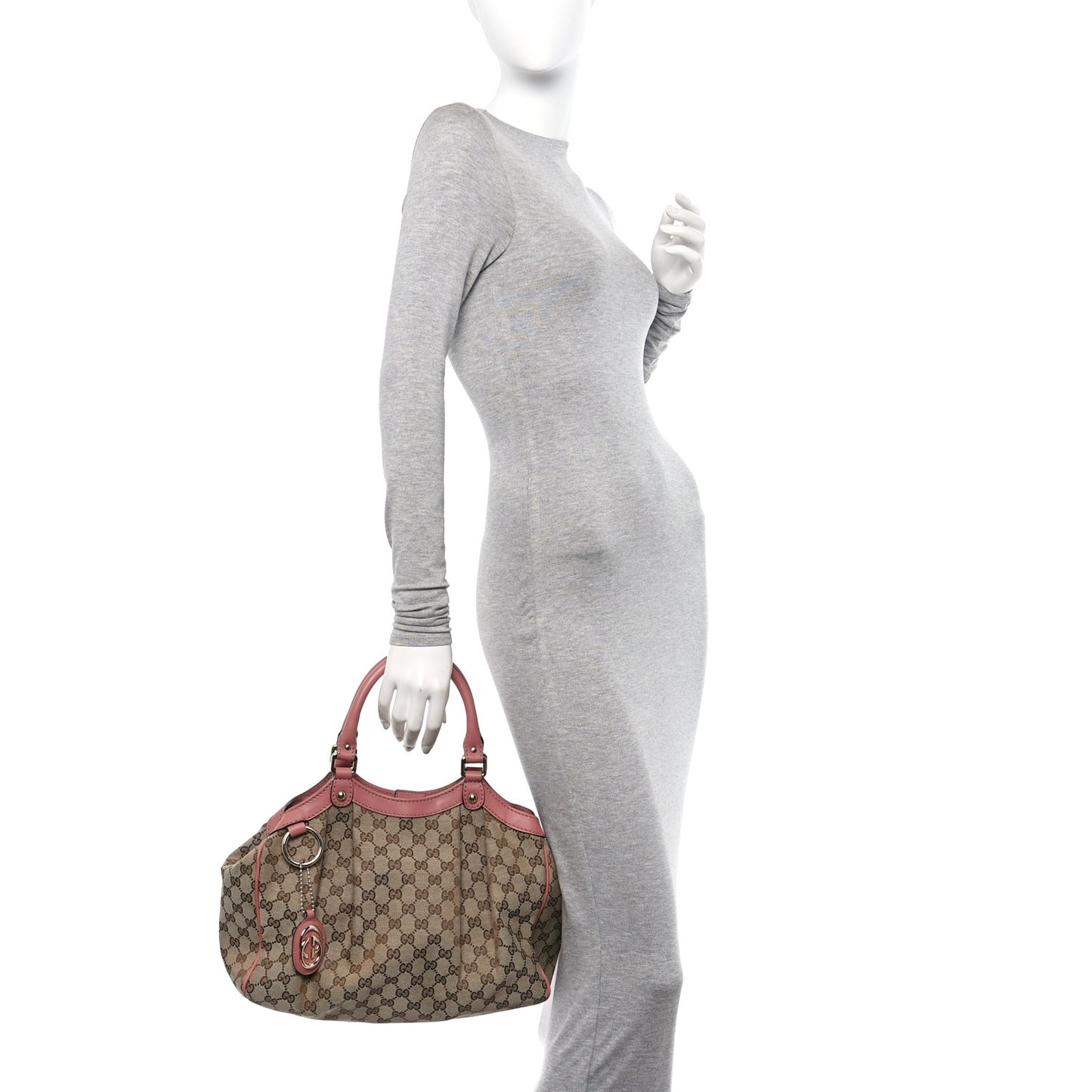 Monogram Medium Sukey Tote Pink