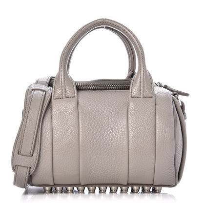 Alexander Wang Pebbled Lambskin Mini Rockie Gray Rhodium Hardware 1 of 7