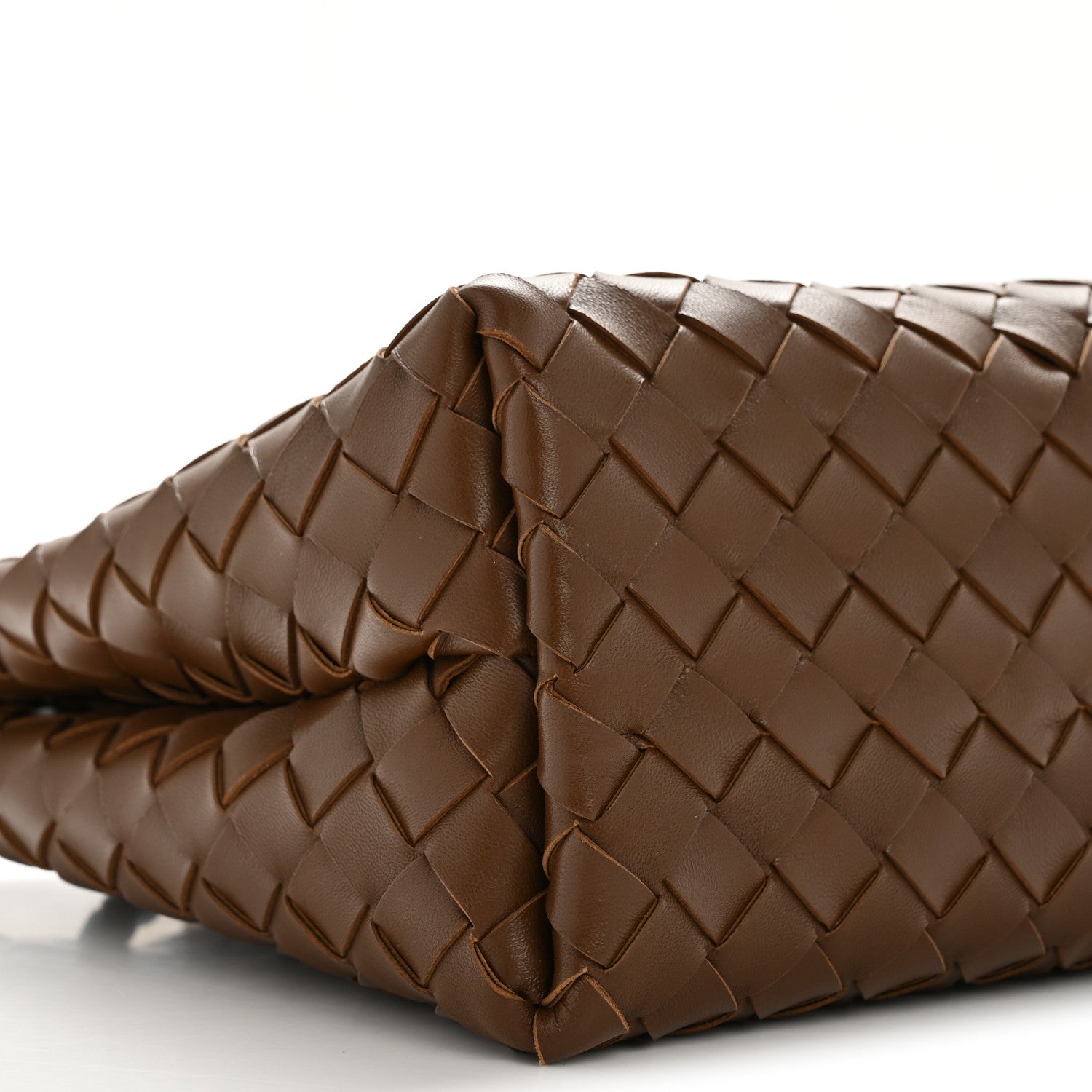 Bottega Veneta Nappa Intrecciato Small Andiamo Shoulder Bag Cognac 8 of 12