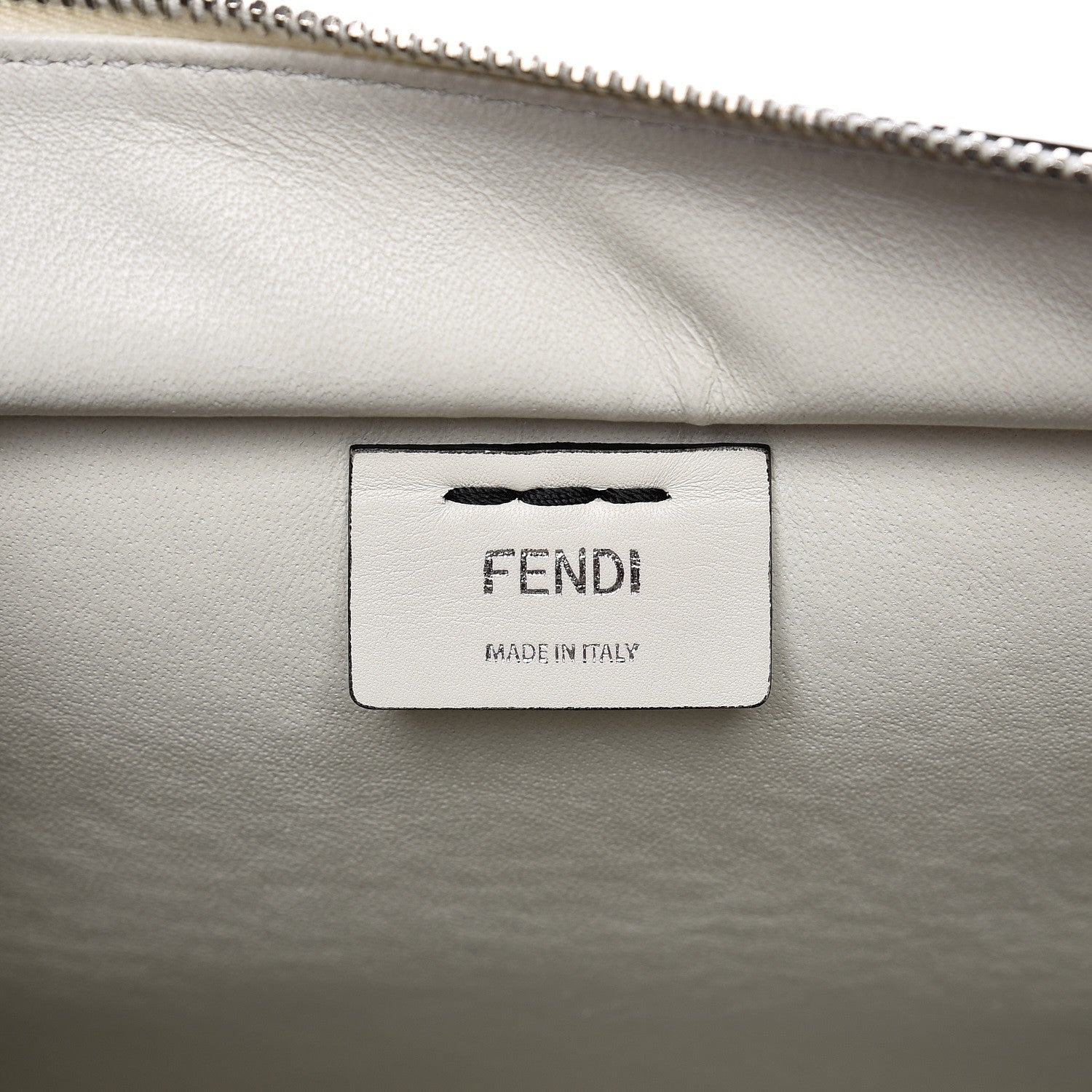Fendi Vitello Dolce Shiny Nappa Petite 3Jours Tote Black 7 of 9