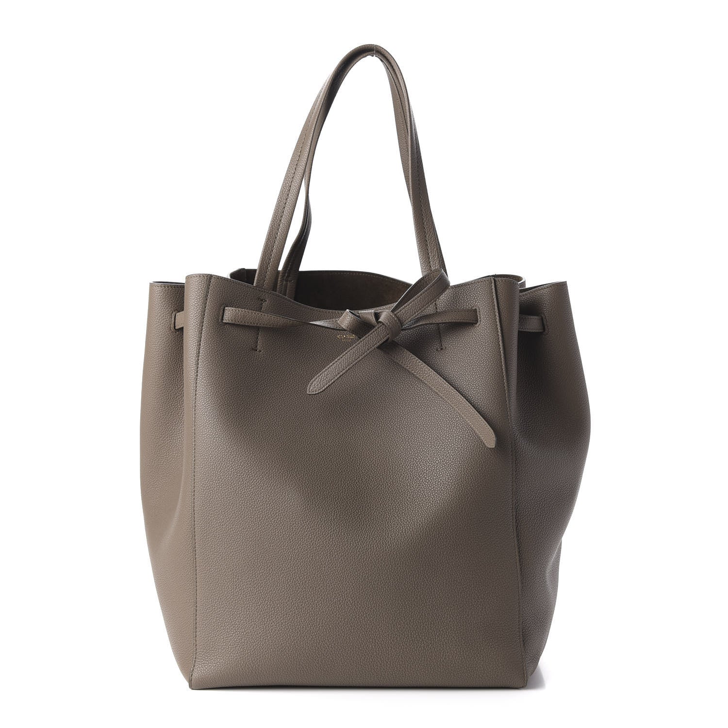 Celine Soft Grained Calfskin Medium Belt Cabas Phantom Taupe 1 of 10