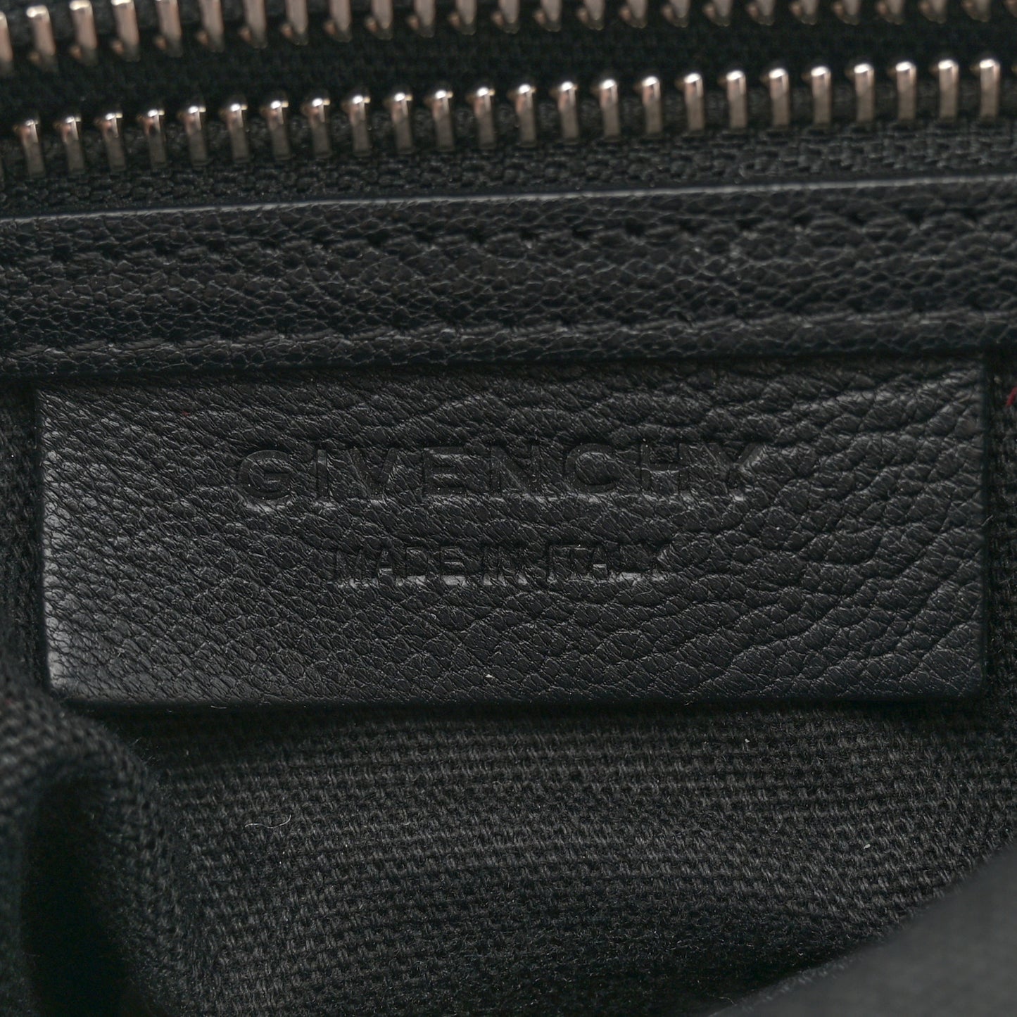 Sugar Goatskin Small Pandora Black