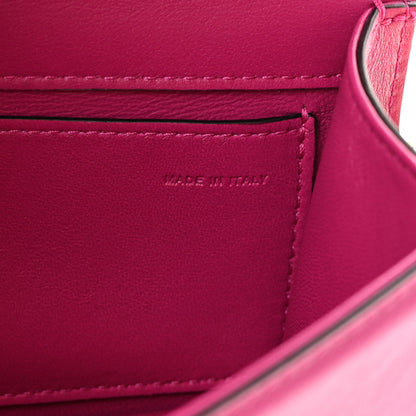 Valentino Garavani Calfskin Vlogo Small Loco Shoulder Bag Rose Violet 7 of 11