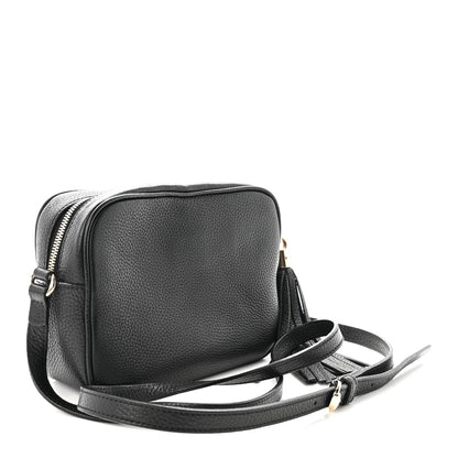Gucci Pebbled Calfskin Small Soho Disco Bag Black 3 of 10