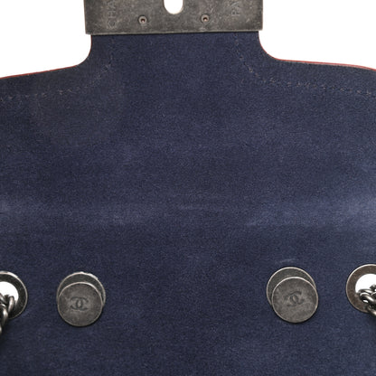 Chanel Grained Calfskin Archi Chic Flap Navy 11 of 12