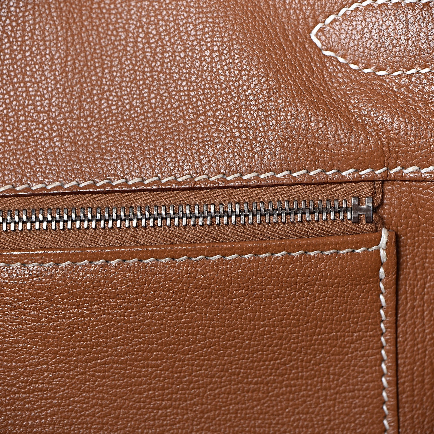 Taurillon Clemence Birkin 35 Gold