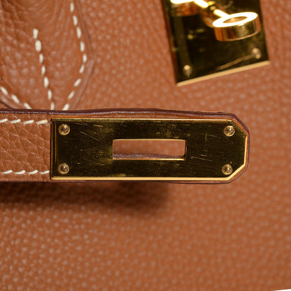 Hermes Togo Birkin 30 Gold 23 of 30