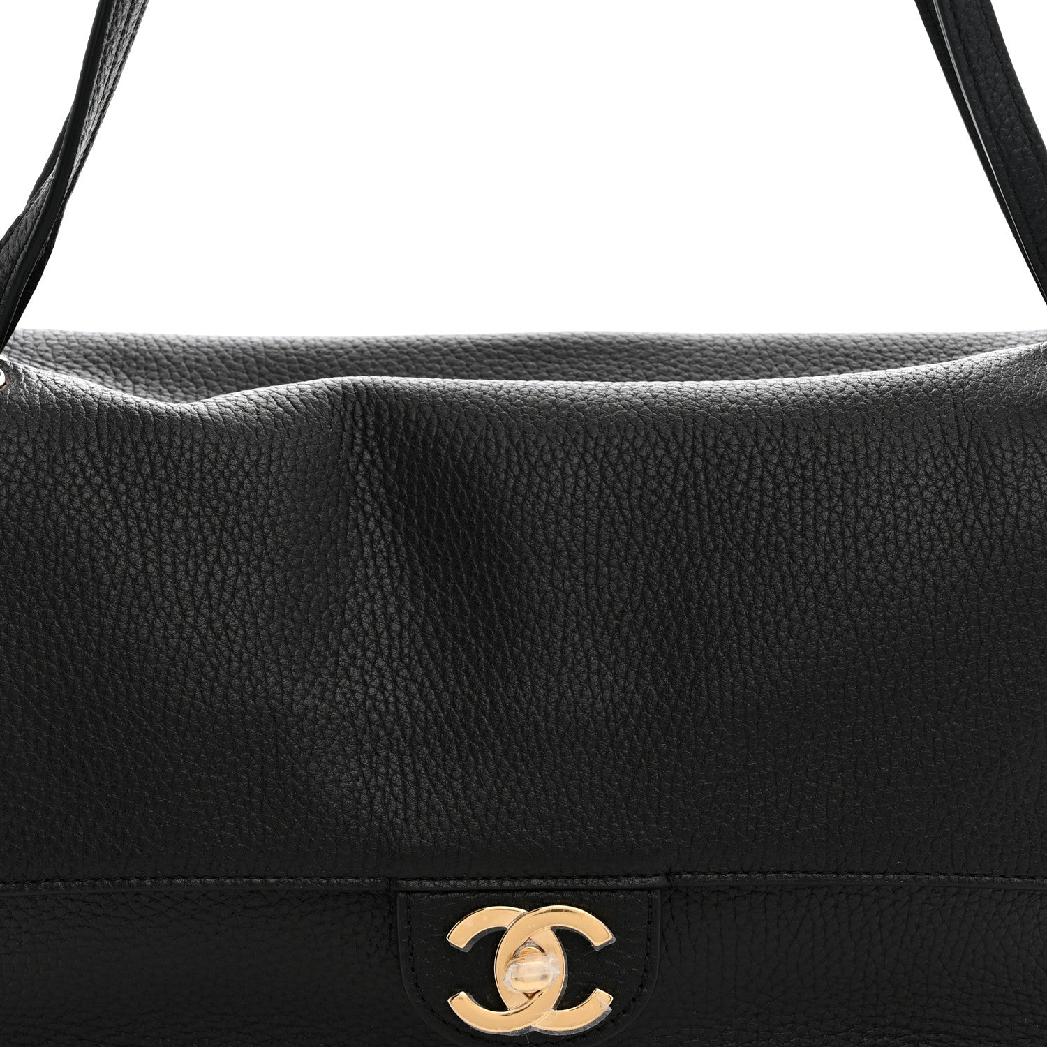 Chanel Grained Calfskin Small Souplissimo Maxi Flap Black 8 of 10