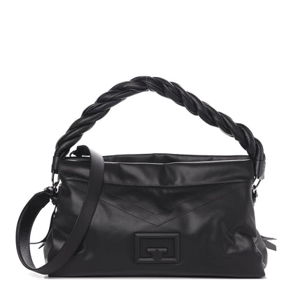 Givenchy Calfskin Large ID93 Satchel Black 1 of 8