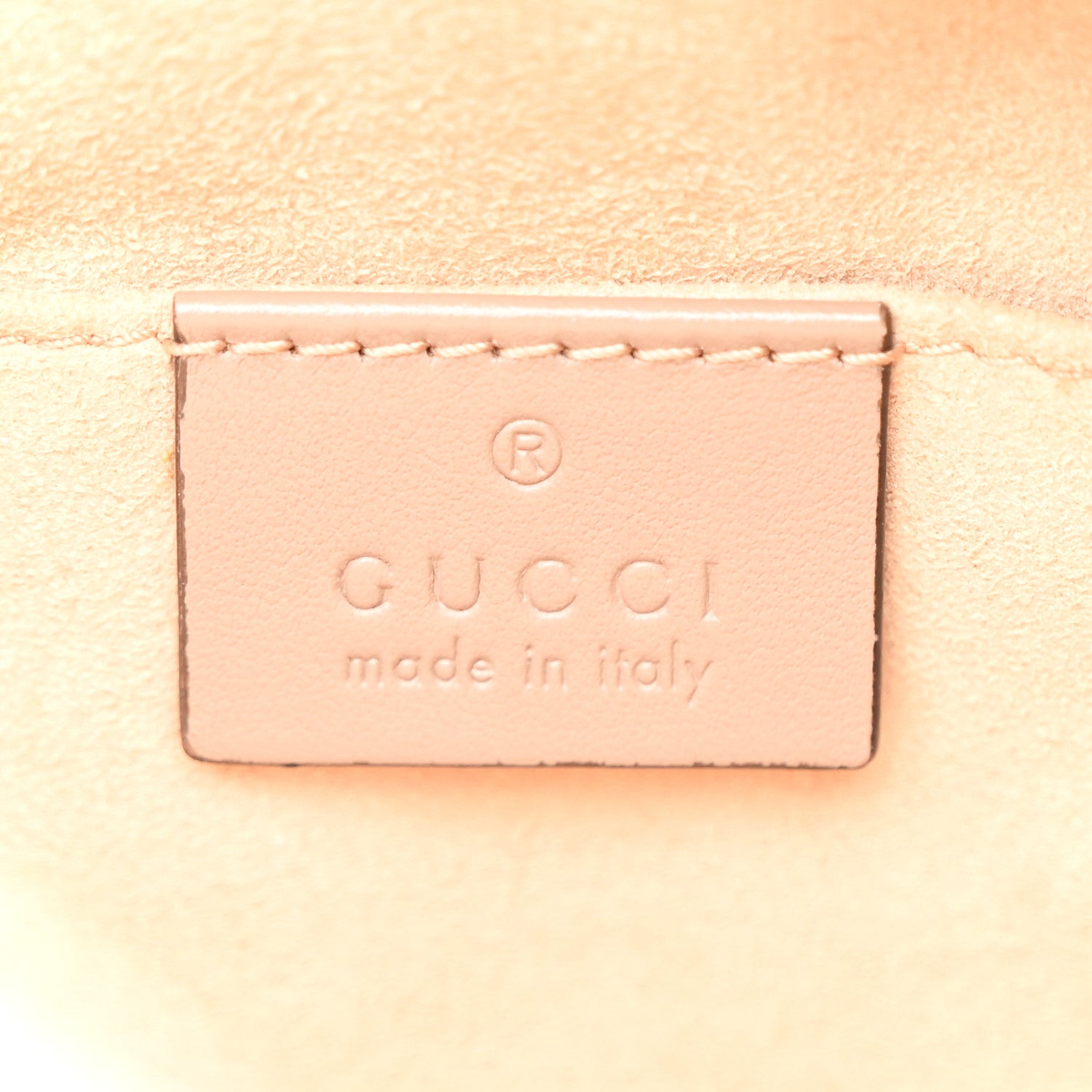 Gucci Calfskin Matelasse Small GG Marmont Chain Shoulder Bag Porcelain Rose 11 of 19