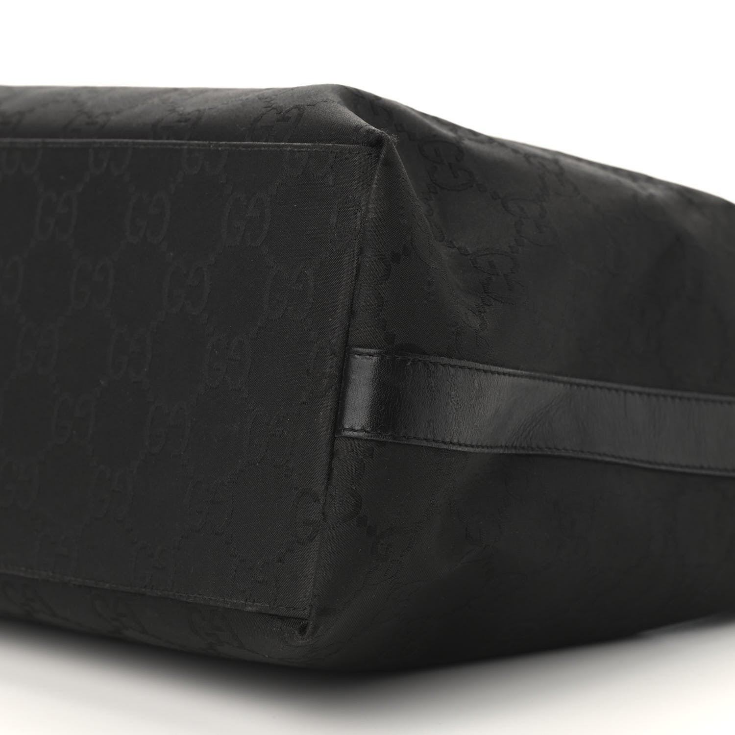 Gucci Nylon Monogram Hobo Black 9 of 9