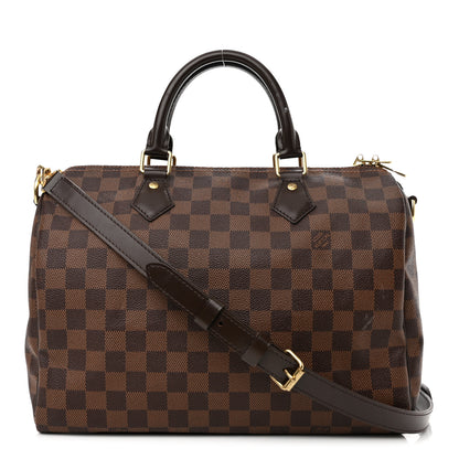 Louis Vuitton Damier Ebene Speedy Bandouliere 30 1 of 11