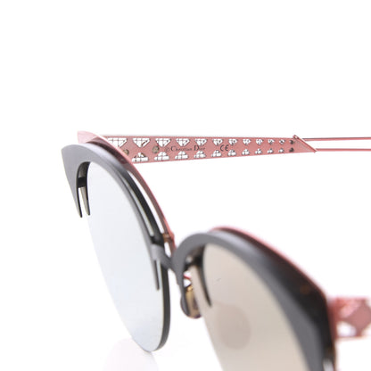Christian Dior Diorama Caged Mirrored Sunglasses Pink 6 of 7
