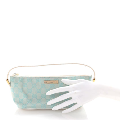Gucci Monogram Boat Pochette Blue 2 of 10