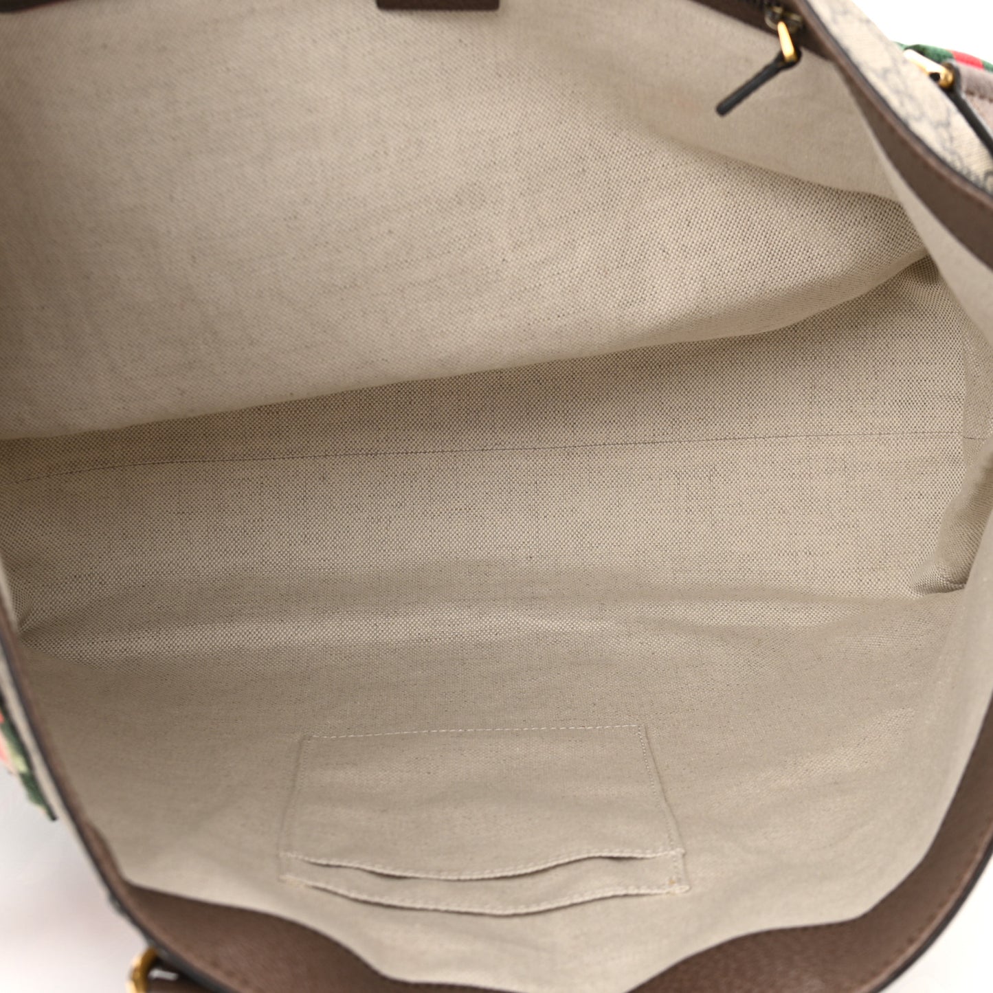 Soft GG Supreme Monogram Courrier Medium Crossbody Tote Beige New Acero