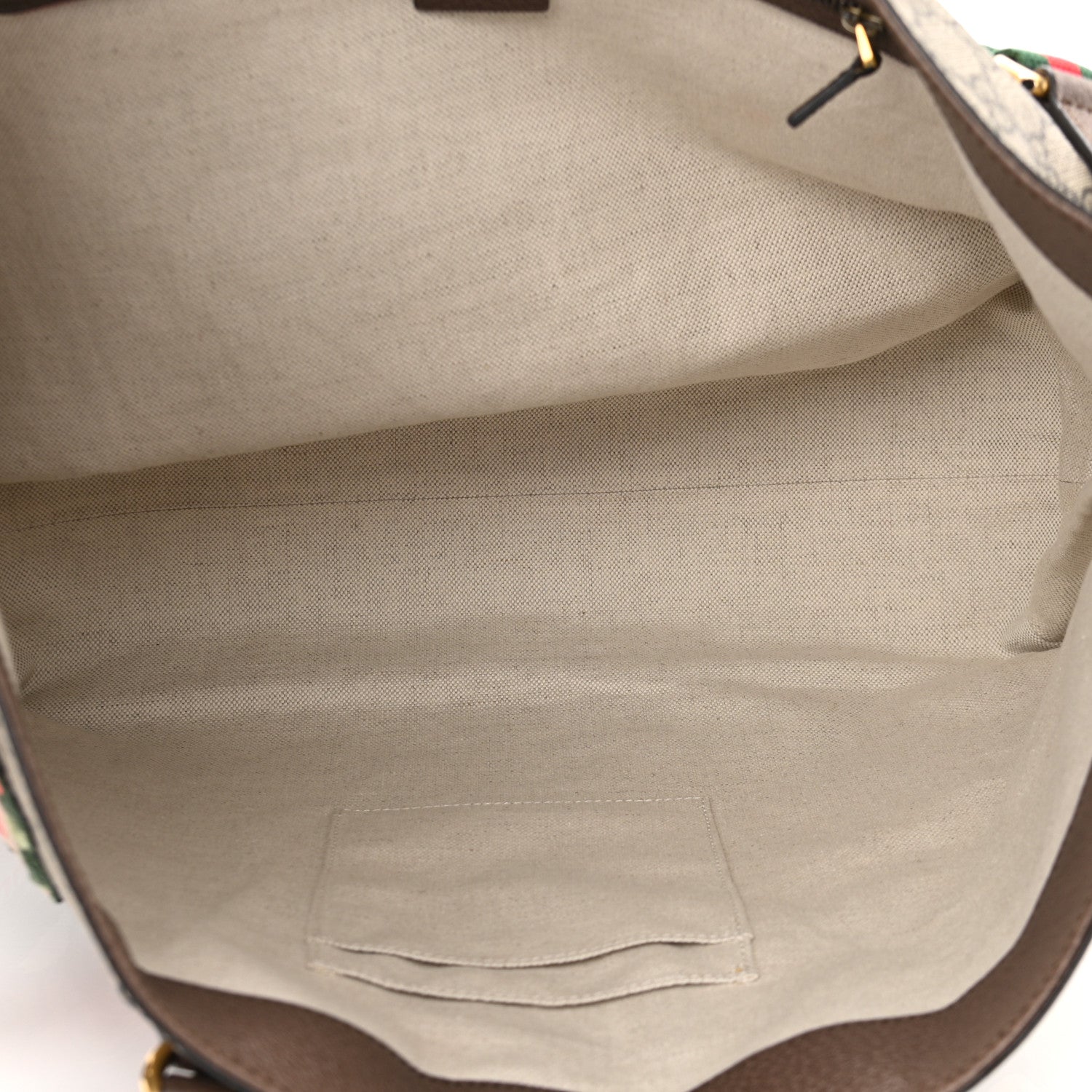 Gucci Soft GG Supreme Monogram Courrier Medium Crossbody Tote Beige New Acero 6 of 11