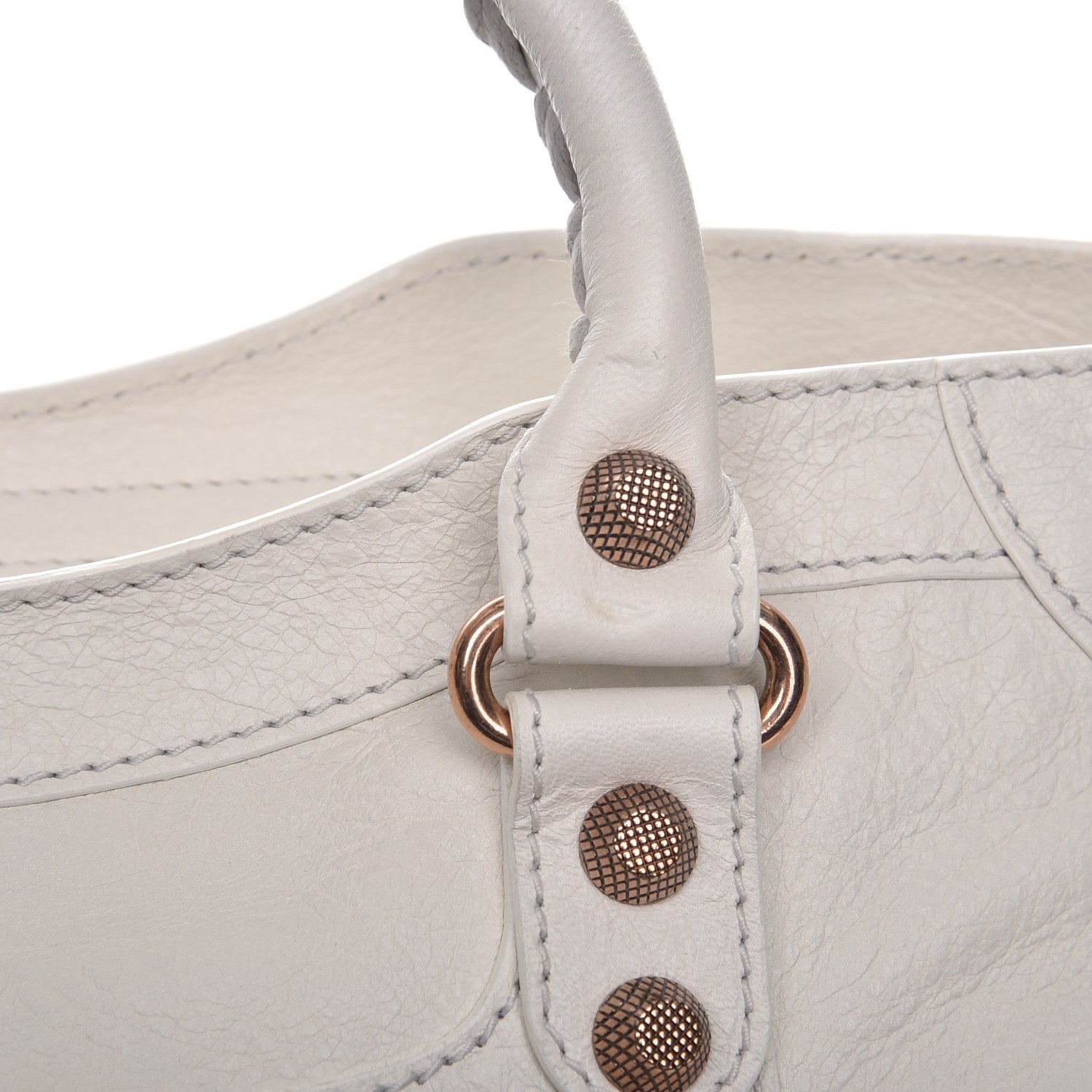 Balenciaga Agneau Giant 12 Rose Gold Hardware City White Light 10 of 10