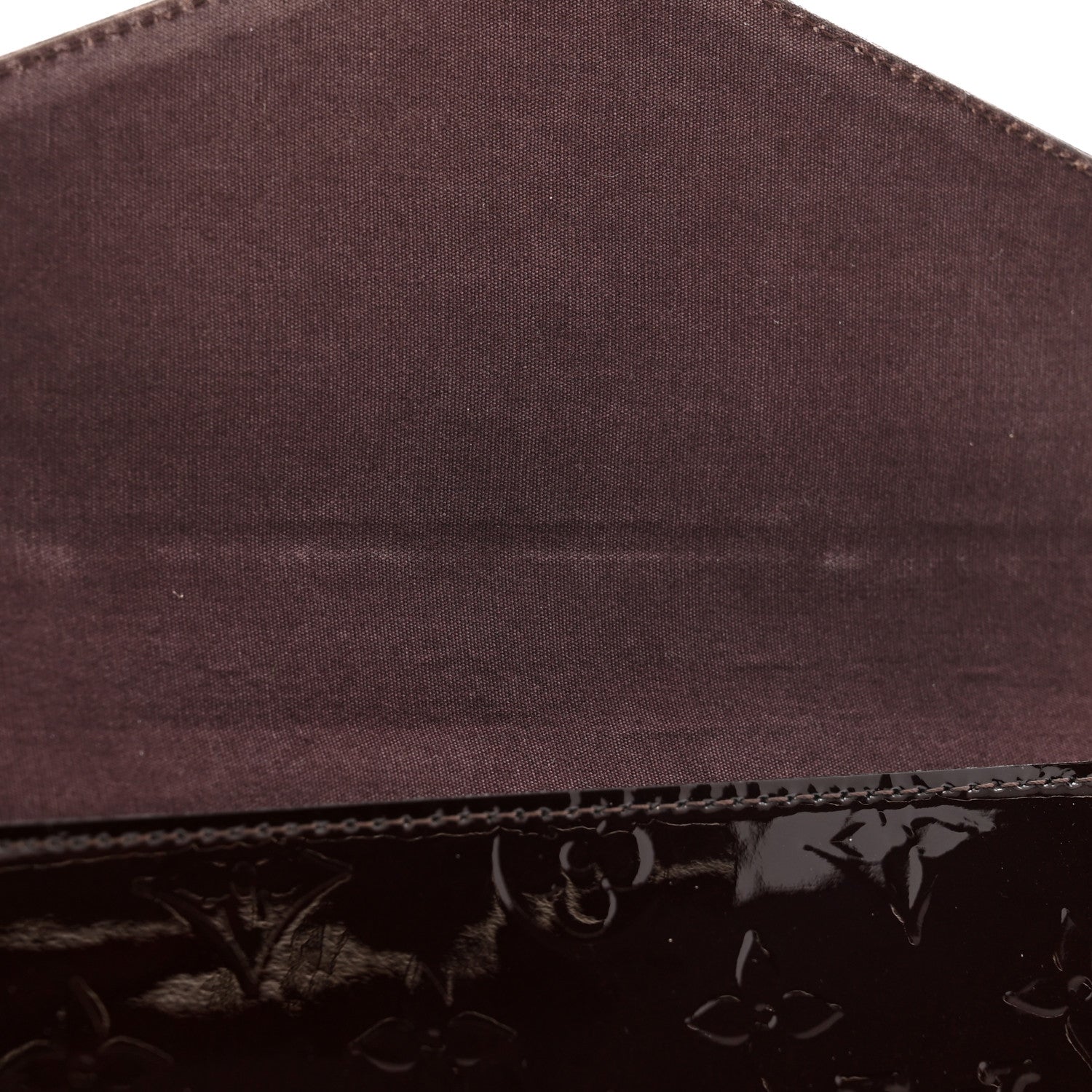 Louis Vuitton Vernis Pochette Felicie Chain Wallet Amarante 12 of 12