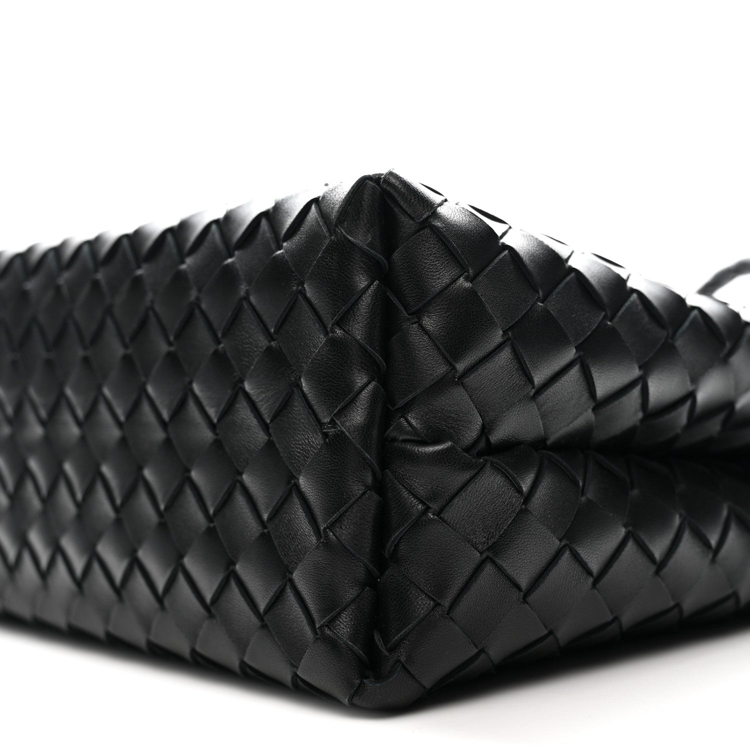 Bottega Veneta Nappa Intrecciato Medium Andiamo Shoulder Bag Black 8 of 8