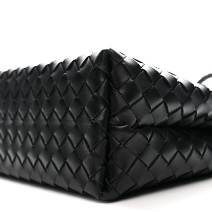 Bottega Veneta Nappa Intrecciato Medium Andiamo Shoulder Bag Black 8 of 8