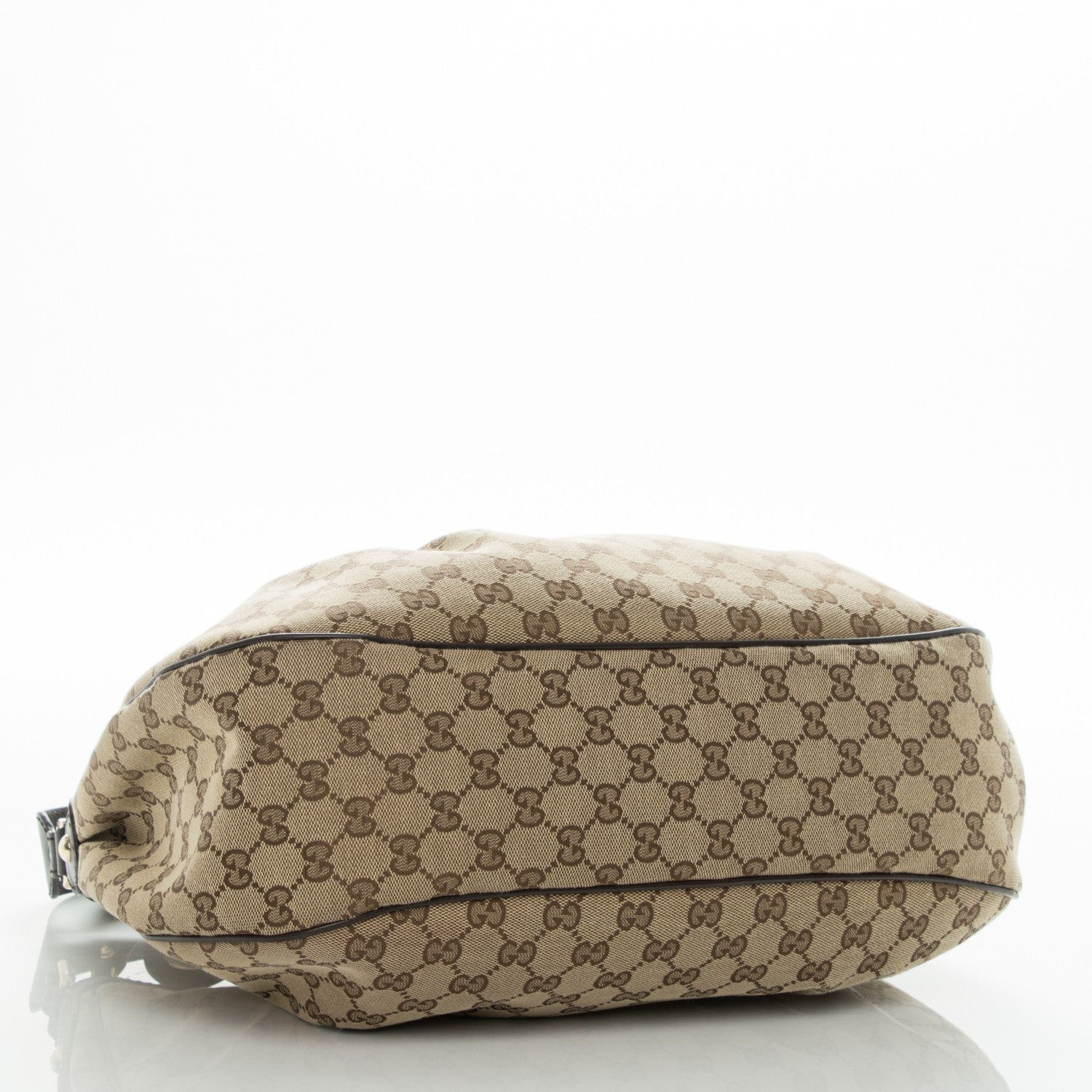 Gucci Monogram Medium Sukey Hobo Dark Brown 5 of 10